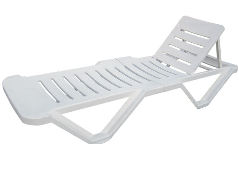 Sun Sunlounger White